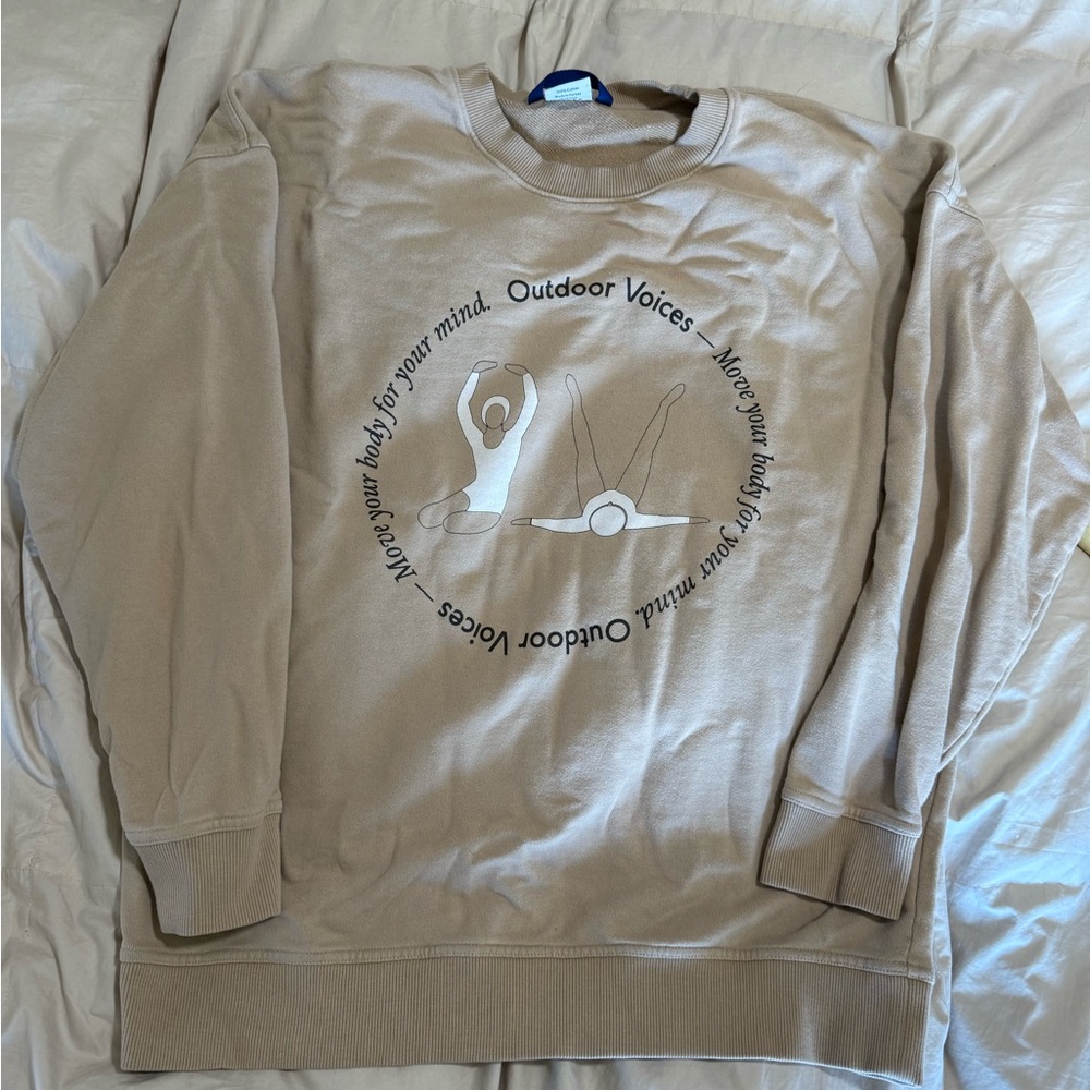 Outdoor voices crewneck